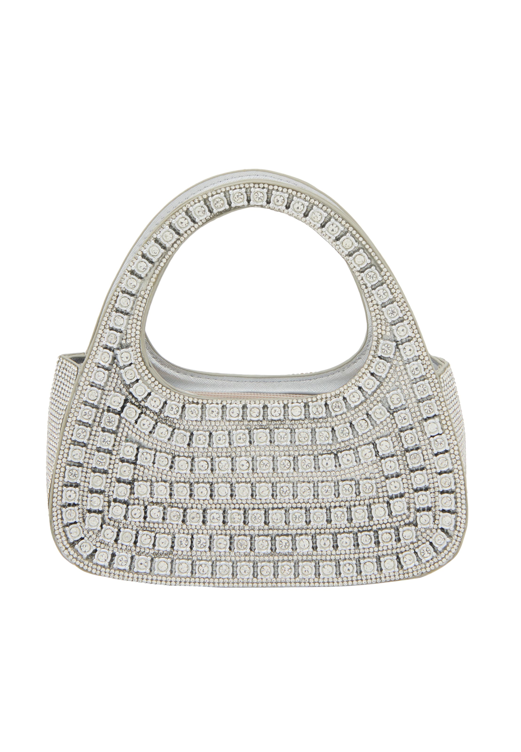 Poșete de la NAEMI pe argintiu: față