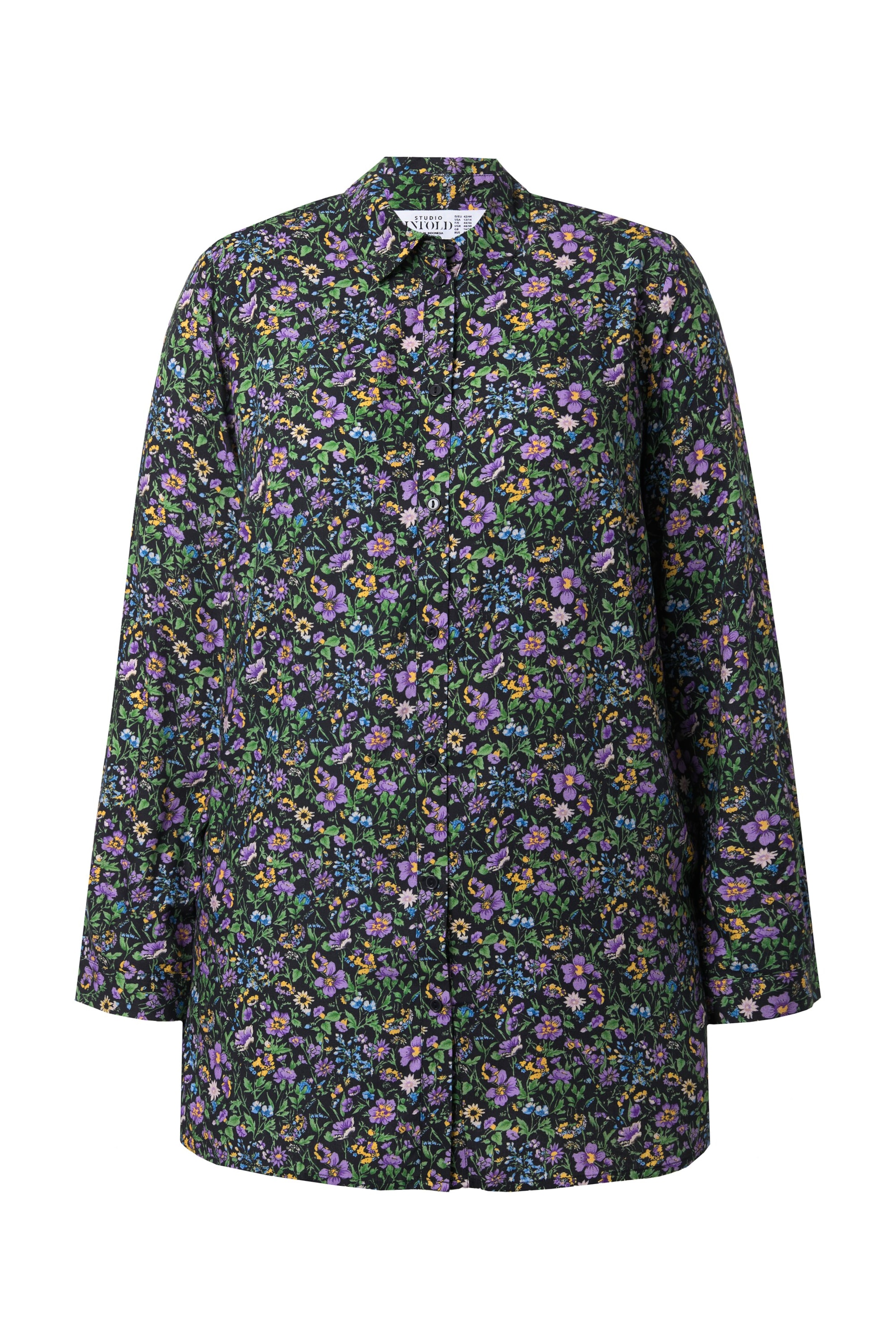 Studio Untold Blouse in Gemengde kleuren: voorkant