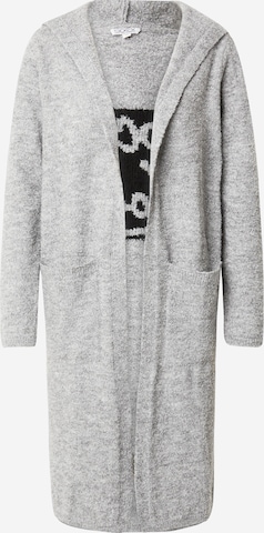Soccx Knit Cardigan in Grey: front