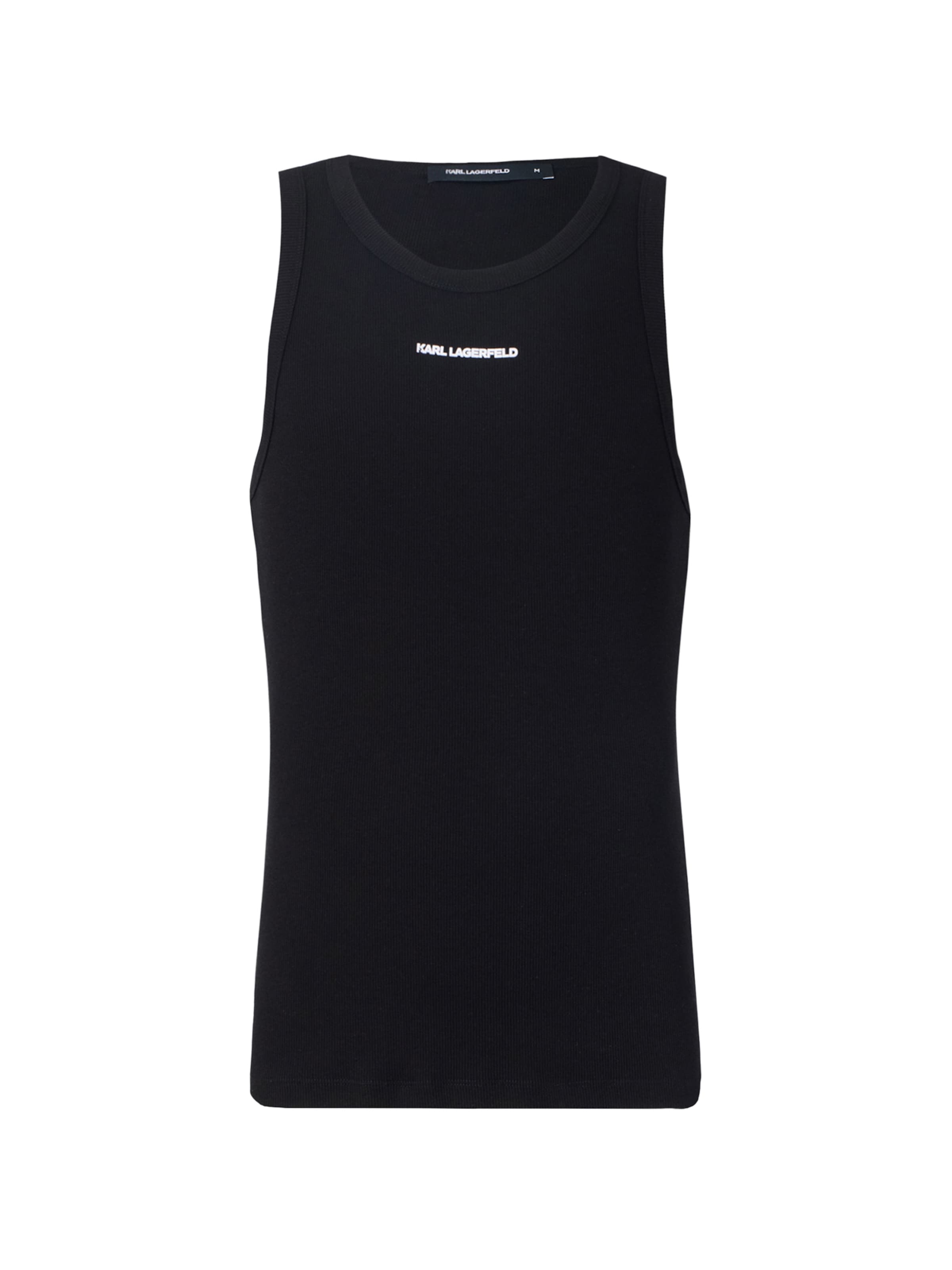 Karl Lagerfeld Shirt in Zwart: voorkant