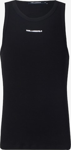 Karl Lagerfeld Shirt in Zwart: voorkant