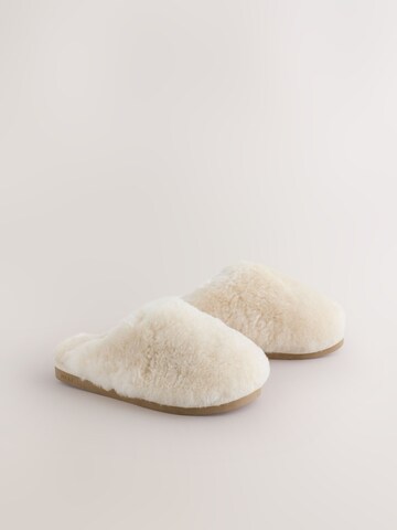 Next Slipper in White