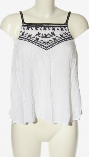 Stradivarius Top & Shirt in S in Black / White, Item view