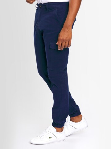 Alessandro Salvarini Tapered Cargobroek 'AS260' in Blauw