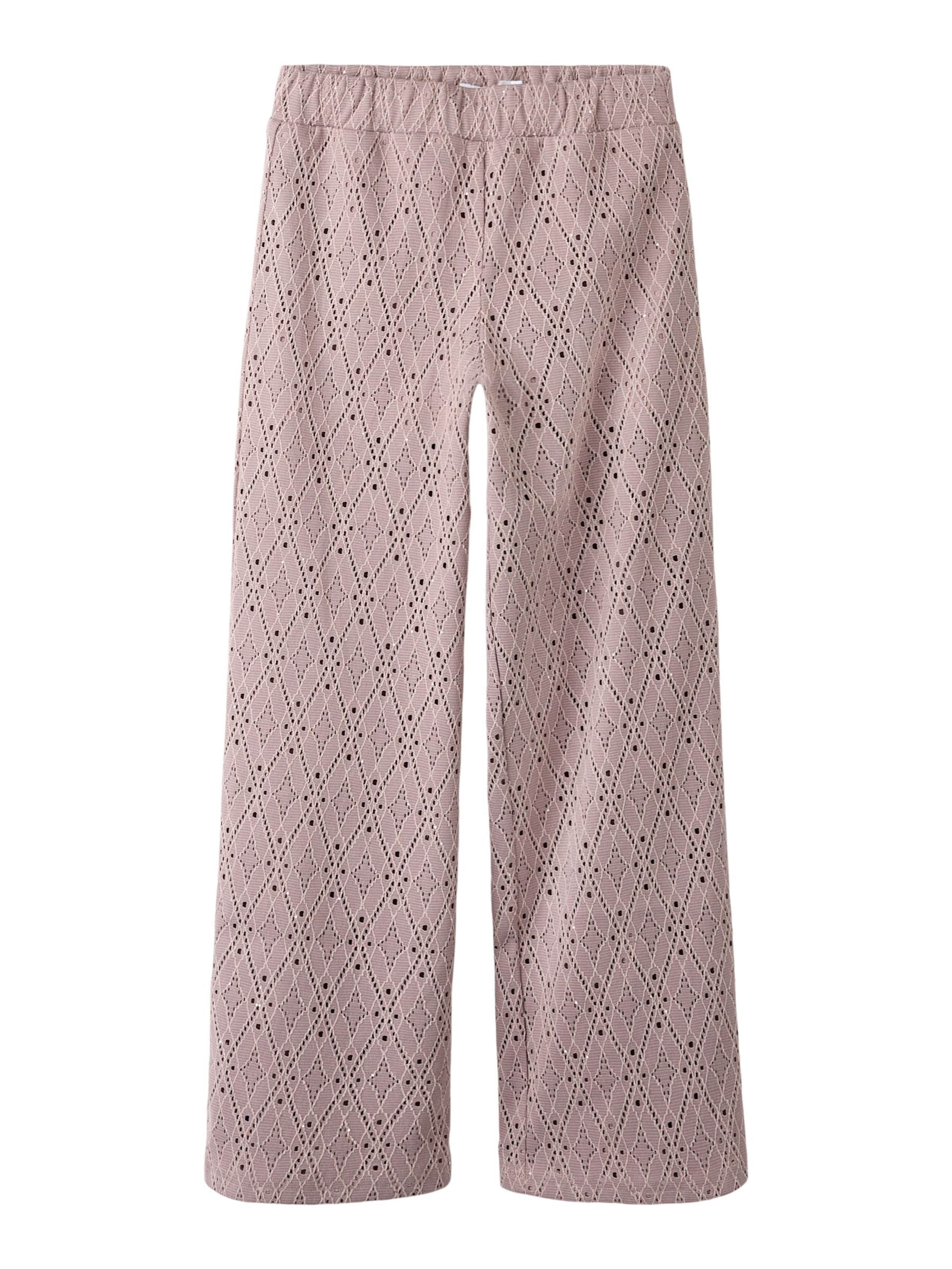Wide Leg Pantalon NAME IT en rose : devant
