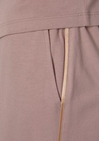 VIVANCE Kort pyjamas 'Dreams' i rosa