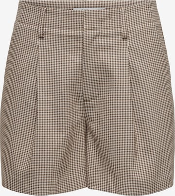 ONLY Regular Pleat-front trousers 'Molly' in Grey: front