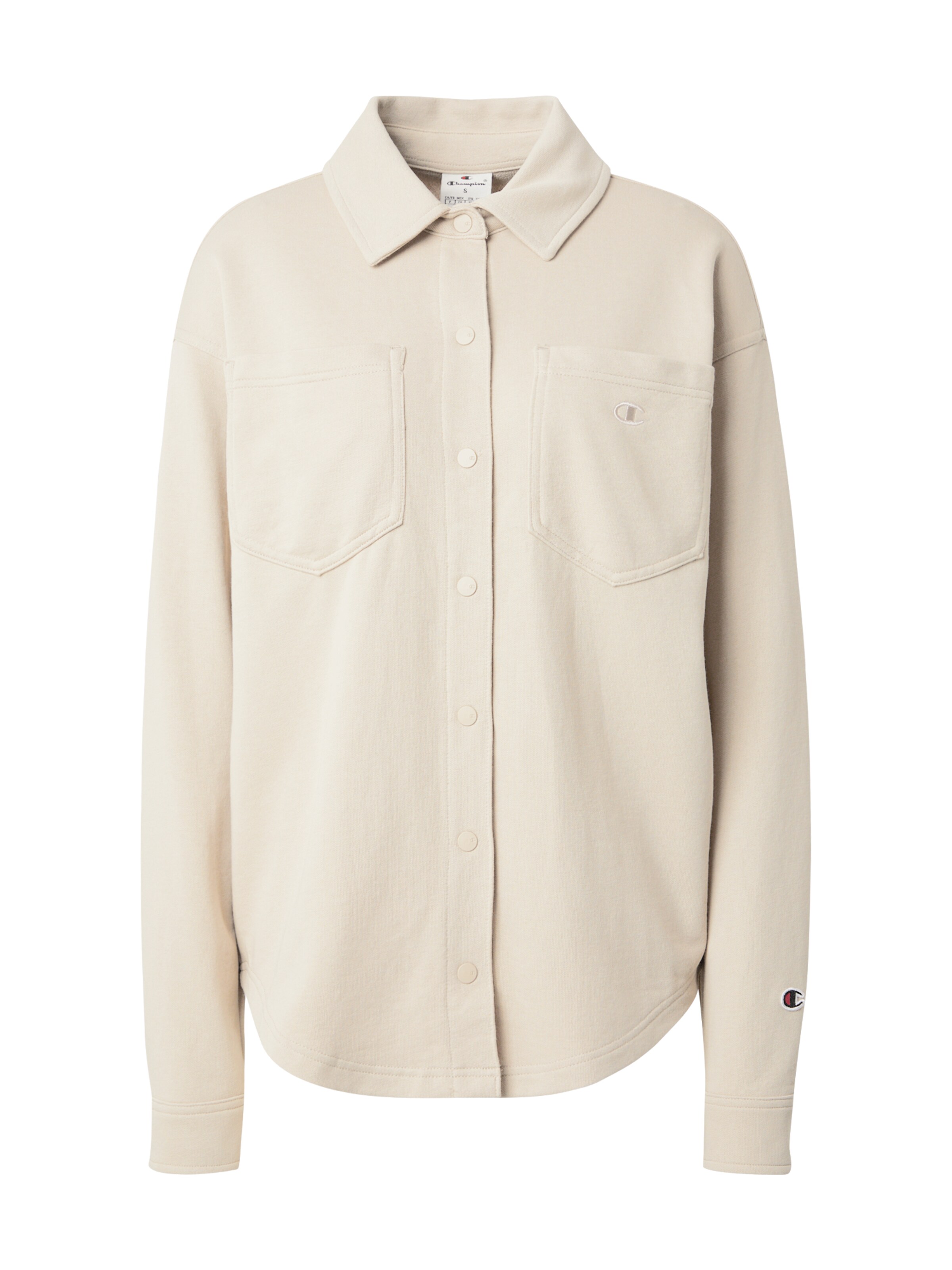 Champion Authentic Athletic Apparel Přechodná bunda – béžová: přední strana