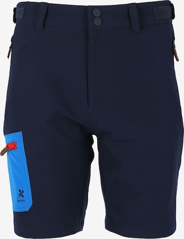 Gipfelglück Regular Outdoor Pants 'Josef' in Blue: front