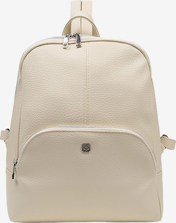 Desa - Bolso de mano 'DESA Damenrucksack' en blanco: frente
