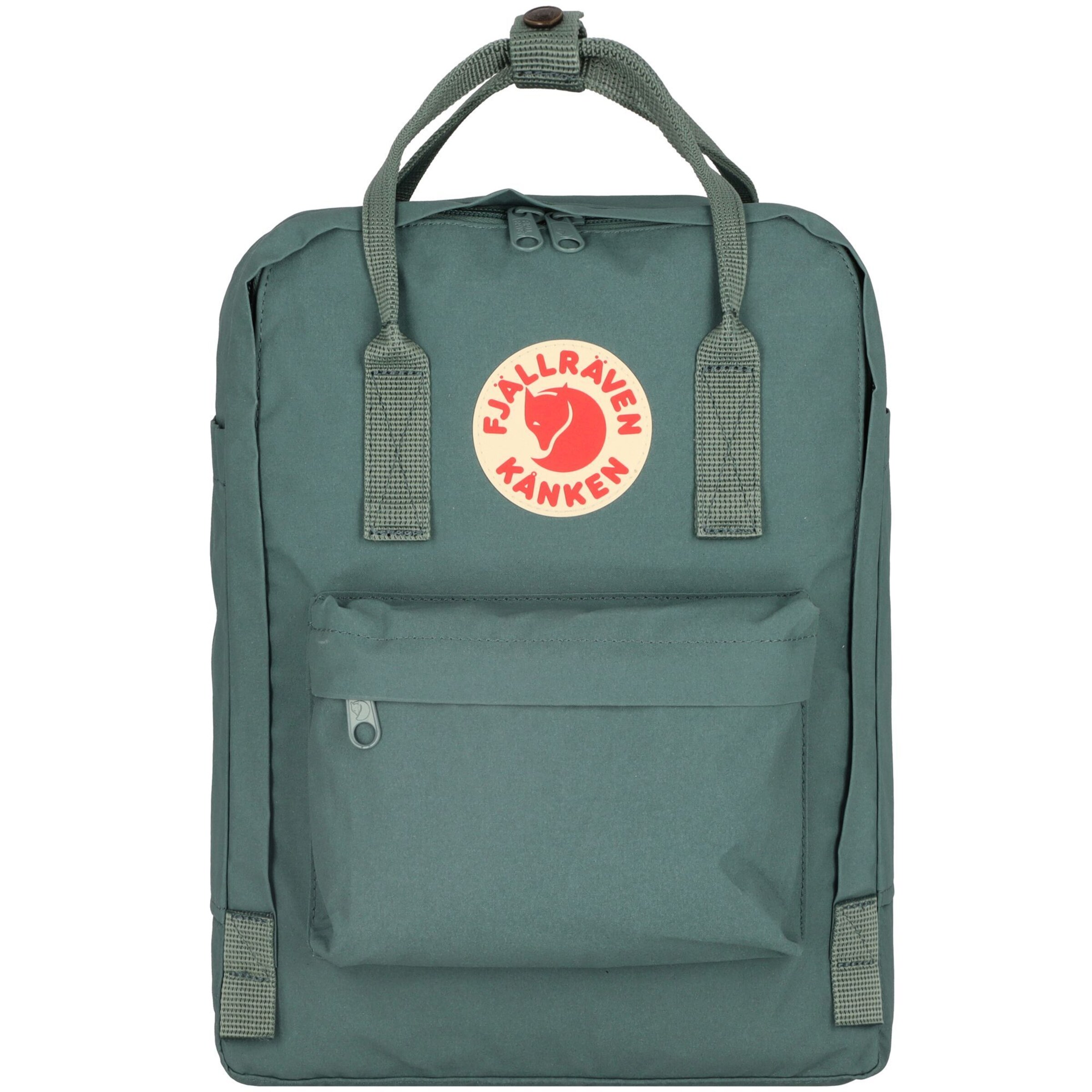 Zaino 'Kanken' di Fjällräven in blu: frontale