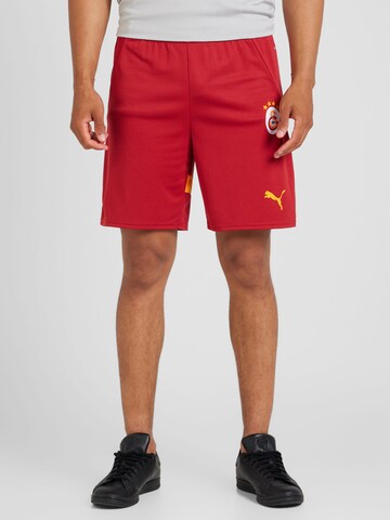 PUMA Regular Sportshorts 'Galatasaray SK 24/25' in Rot: Vorderseite