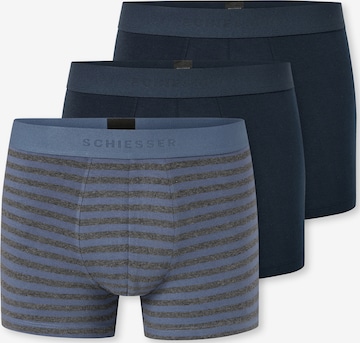 SCHIESSER Boxershorts ' 95/5 Multi ' in Blauw: voorkant