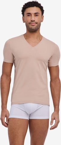 FALKE Unterhemd in Beige: Vorderseite