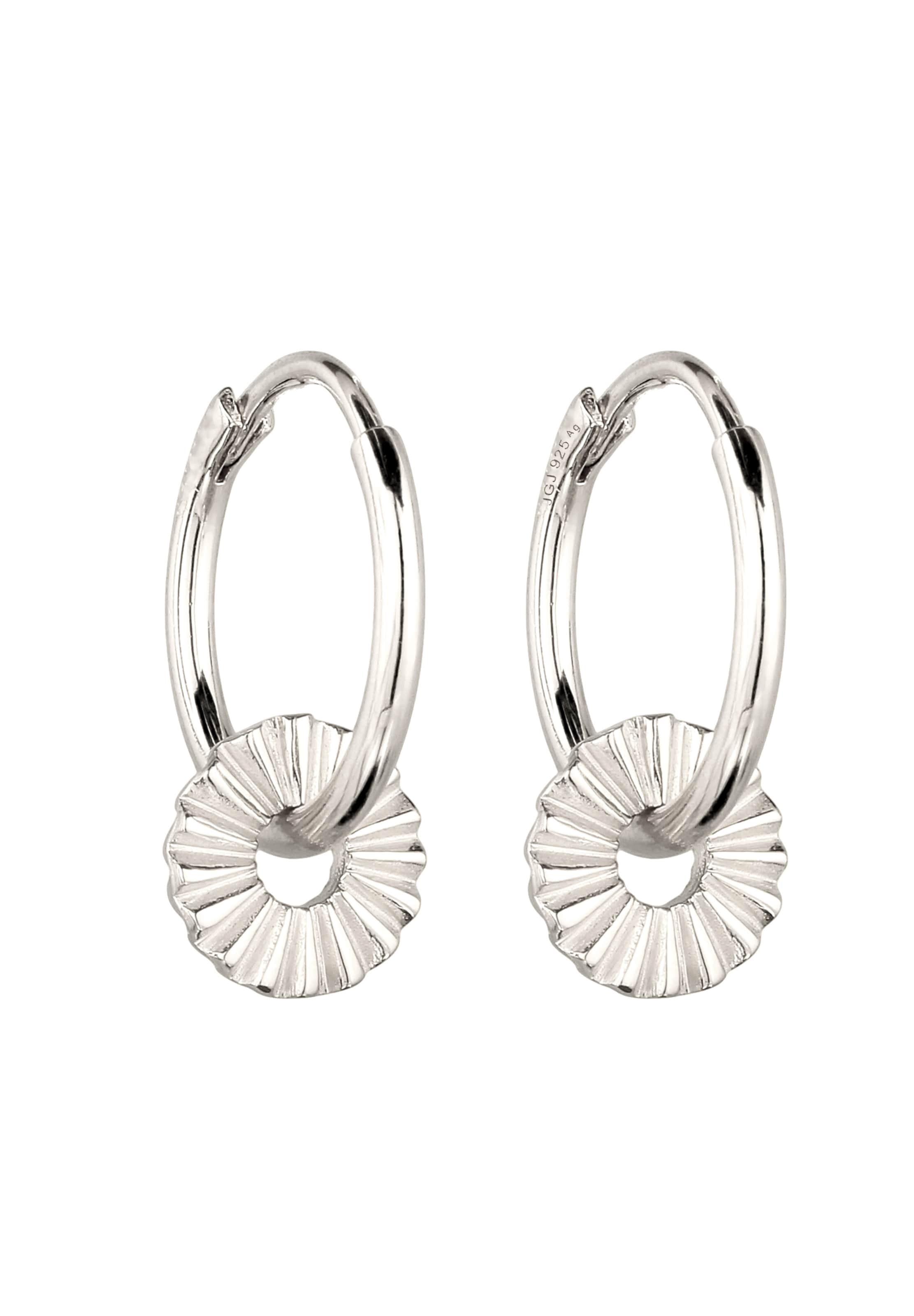 ELLI Oorbellen in Zilver