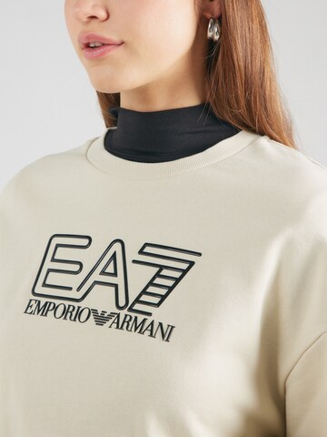 EA7 Emporio Armani Свитшот в Бежевый