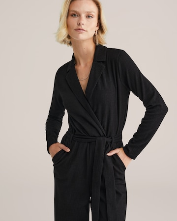 WE Fashion Комбинезон в Черный