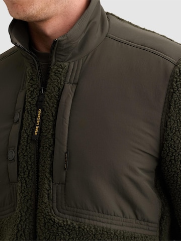 Veste mi-saison 'Sherpa hybrid jacket with zipper closure' PME Legend en vert