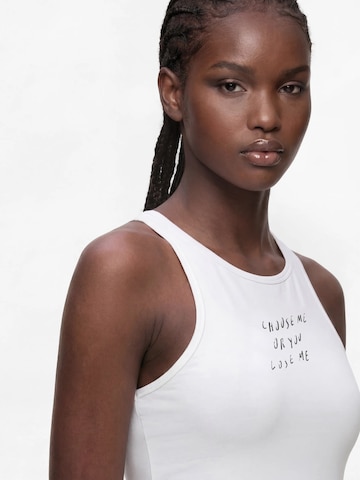 KARL LAGERFELD JEANS - Top 'KLJ x Pietro Terzini' en blanco