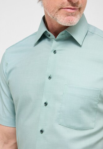 ETERNA Regular fit Button Up Shirt in Green