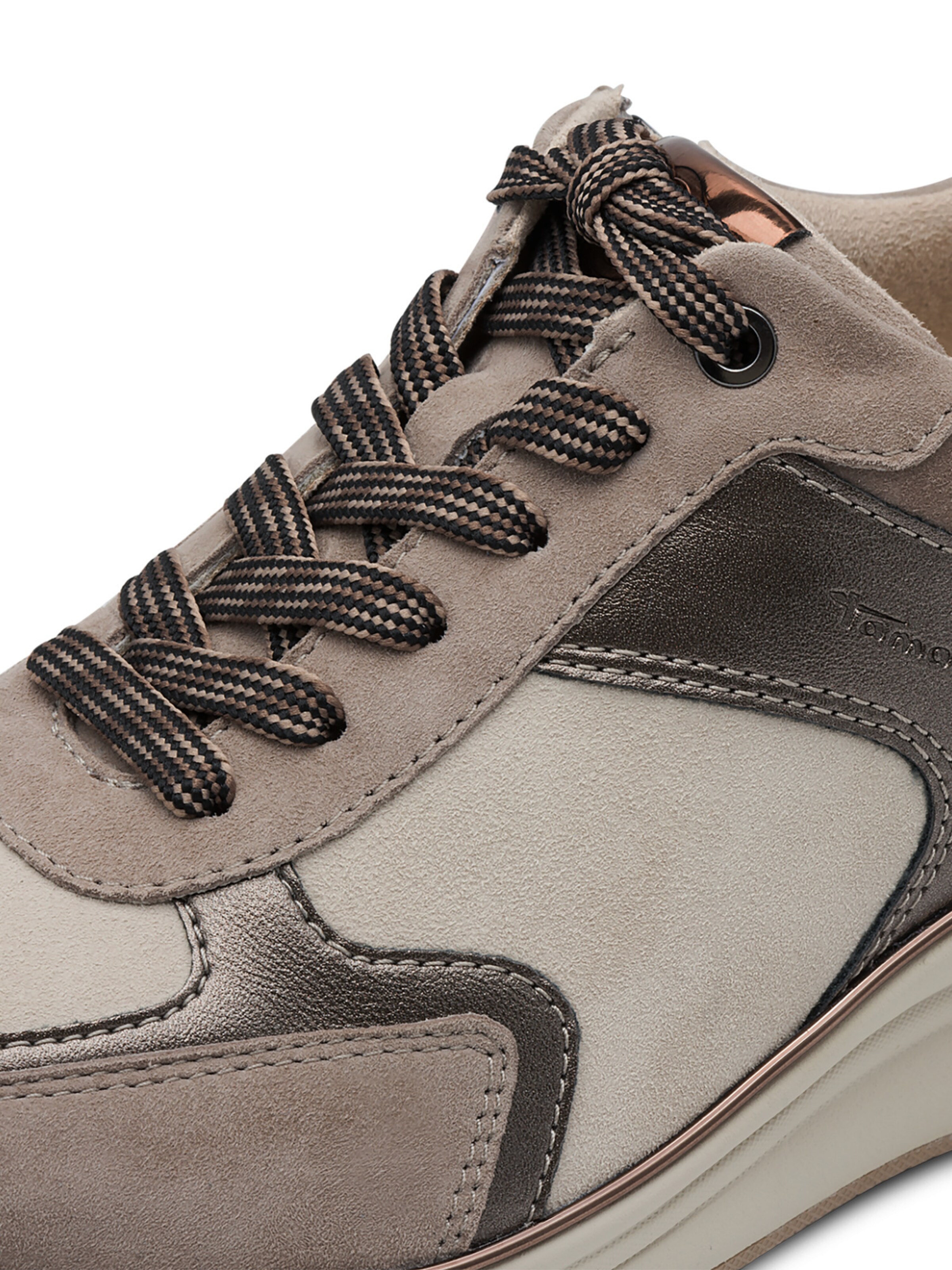 Sneaker bassa di Tamaris in beige