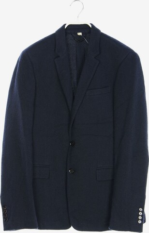 BURBERRY Suit Jacket in M-L in Blue: front