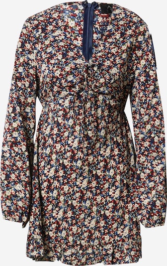 AX Paris Jurk in de kleur Beige / Blauw, Productweergave