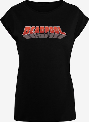 ABSOLUTE CULT Shirt 'Deadpool' in Black: front
