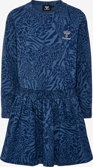 Hummel Kleid in blau / enzian / grau, Produktansicht