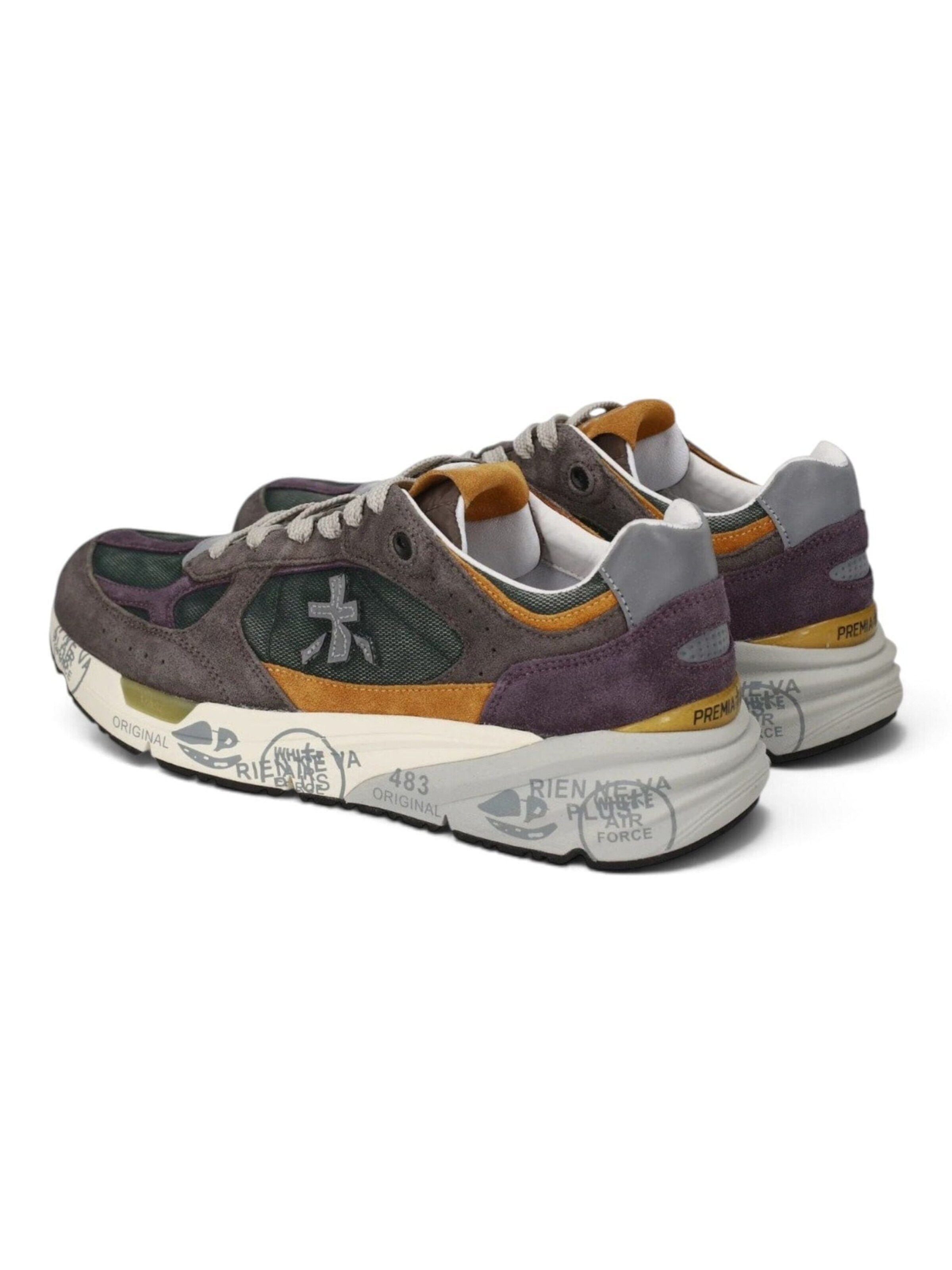 Premiata Sneakersy niskie 'MASE25 8422 GREEN' w kolorze zielony