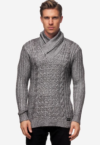 Rusty Neal Sweater in Grey: front