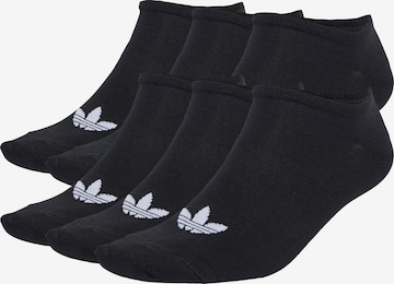 ADIDAS ORIGINALSČarape 'Liner 6 Pairs' - crna boja: prednji dio