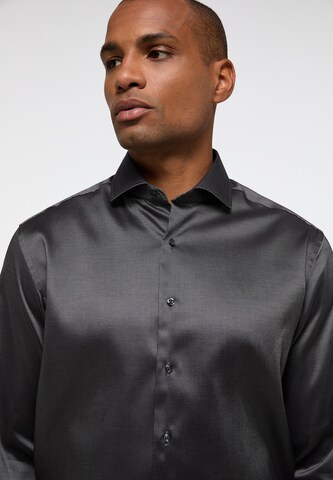 ETERNA Slim fit Button Up Shirt in Grey