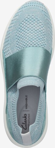 CLARKS Slip On 'Un Rio' in Blau