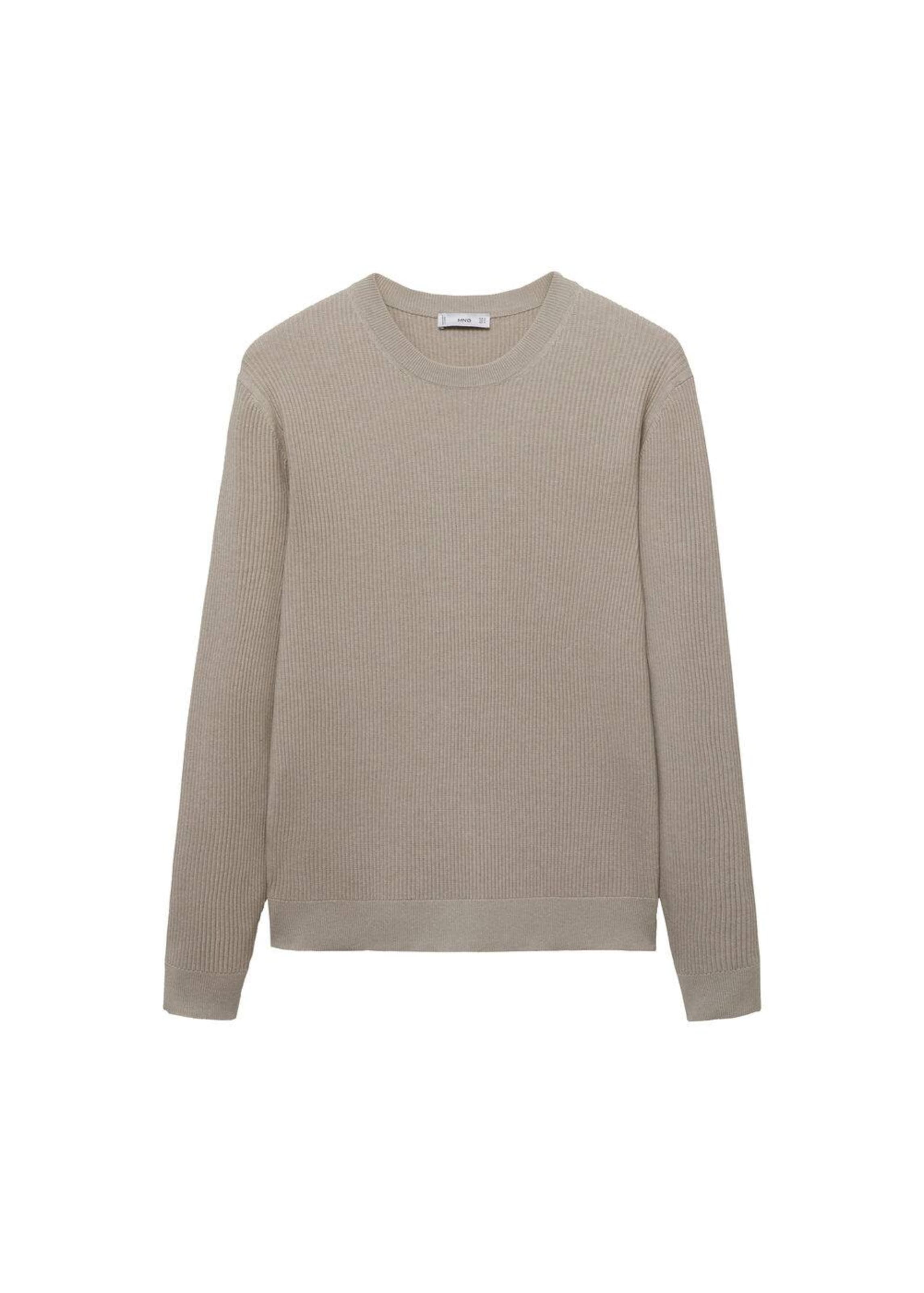 MANGO MAN Pullover 'Antigua' in Beige: Vorderseite