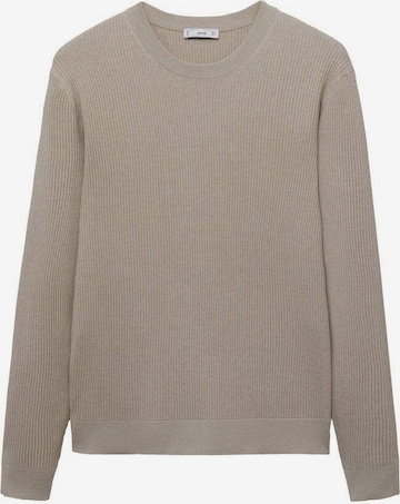 MANGO MAN Pullover 'Antigua' in Beige: Vorderseite
