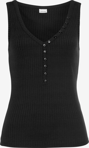 LASCANA Top in Schwarz: predná strana