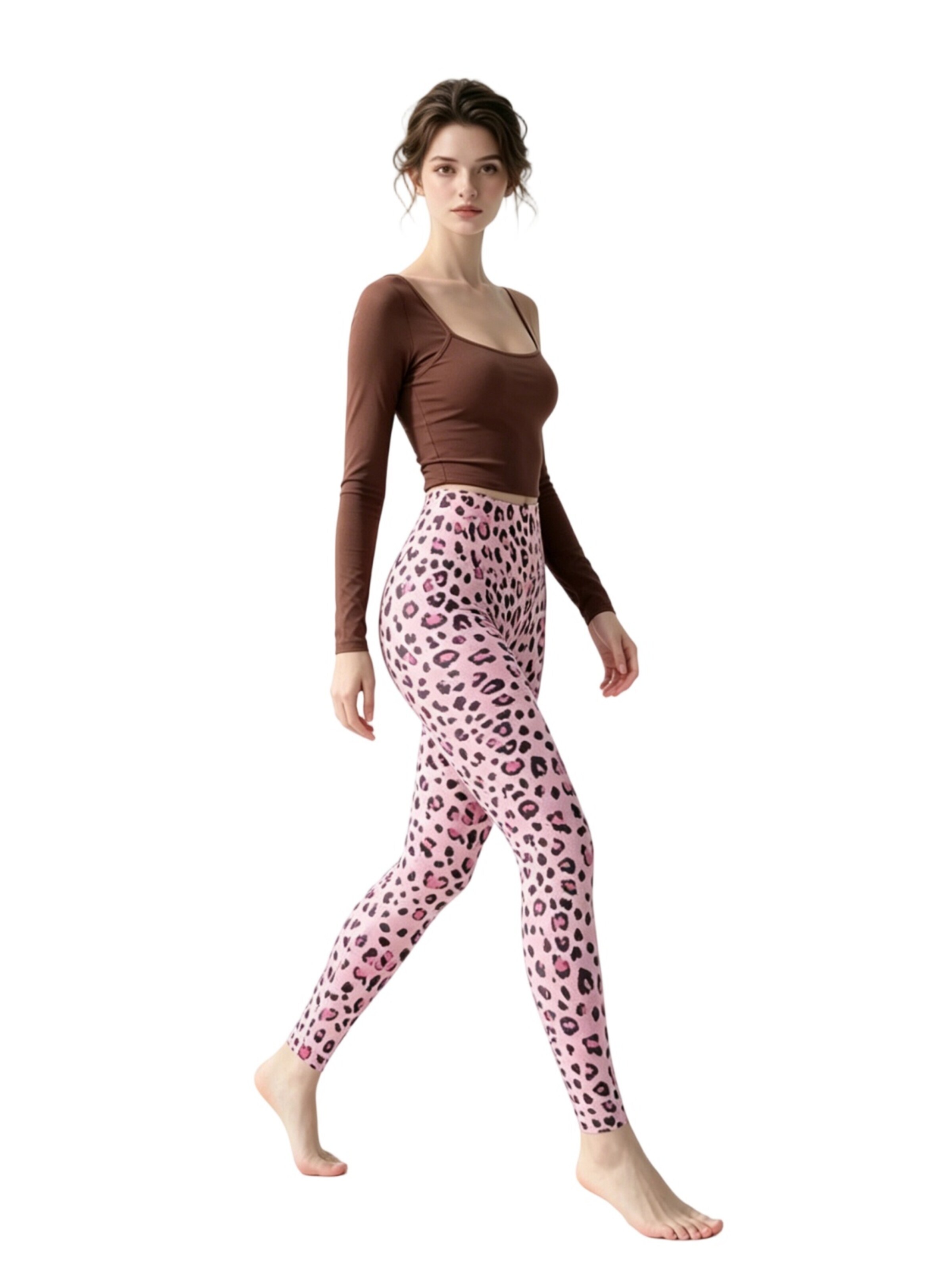 Yesfashion Skinny Leggings‌‌‌‌‌‌ in Pink