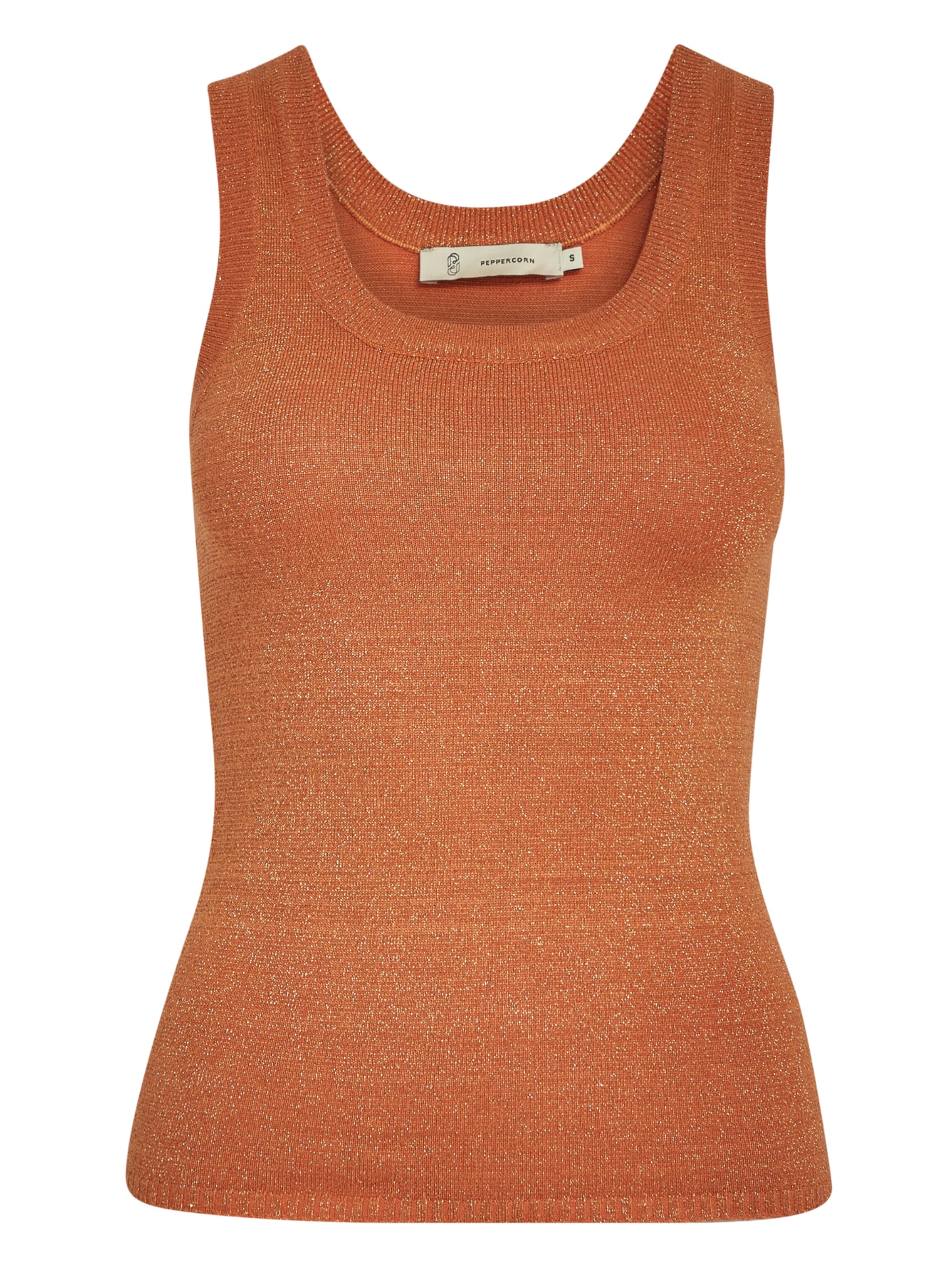 Peppercorn Top 'Remi' in Orange: Vorderseite