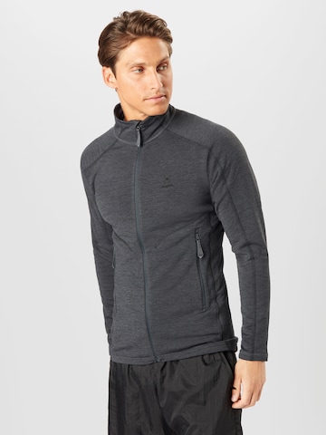Haglöfs Athletic Fleece Jacket 'Heron' in Grey: front