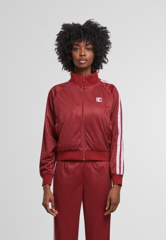 Giacca di mezza stagione 'Og' di Karl Kani in rosso: frontale