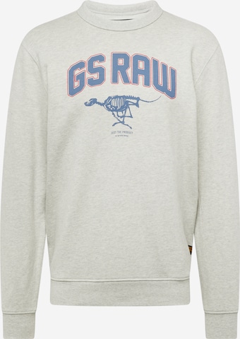 G-STAR Dressipluus 'Skeleton Dog', värv hall: eest vaates