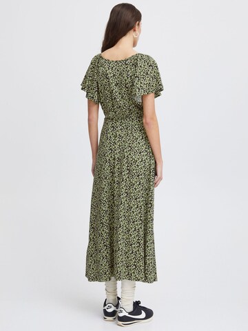 Robe 'Aya' ICHI en vert