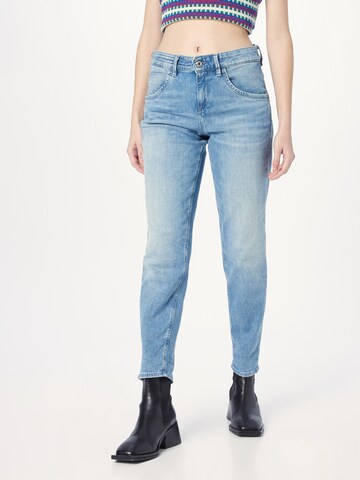 DRYKORN Tapered Jeans 'LIKE' in Blauw: voorkant