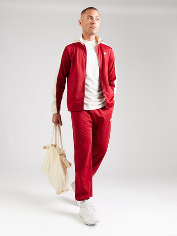 Nike Sportswear - Regular Fato de jogging 'CLUB' em vermelho