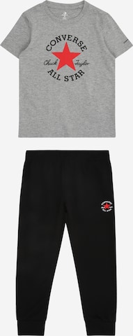 CONVERSE Set in Black: front