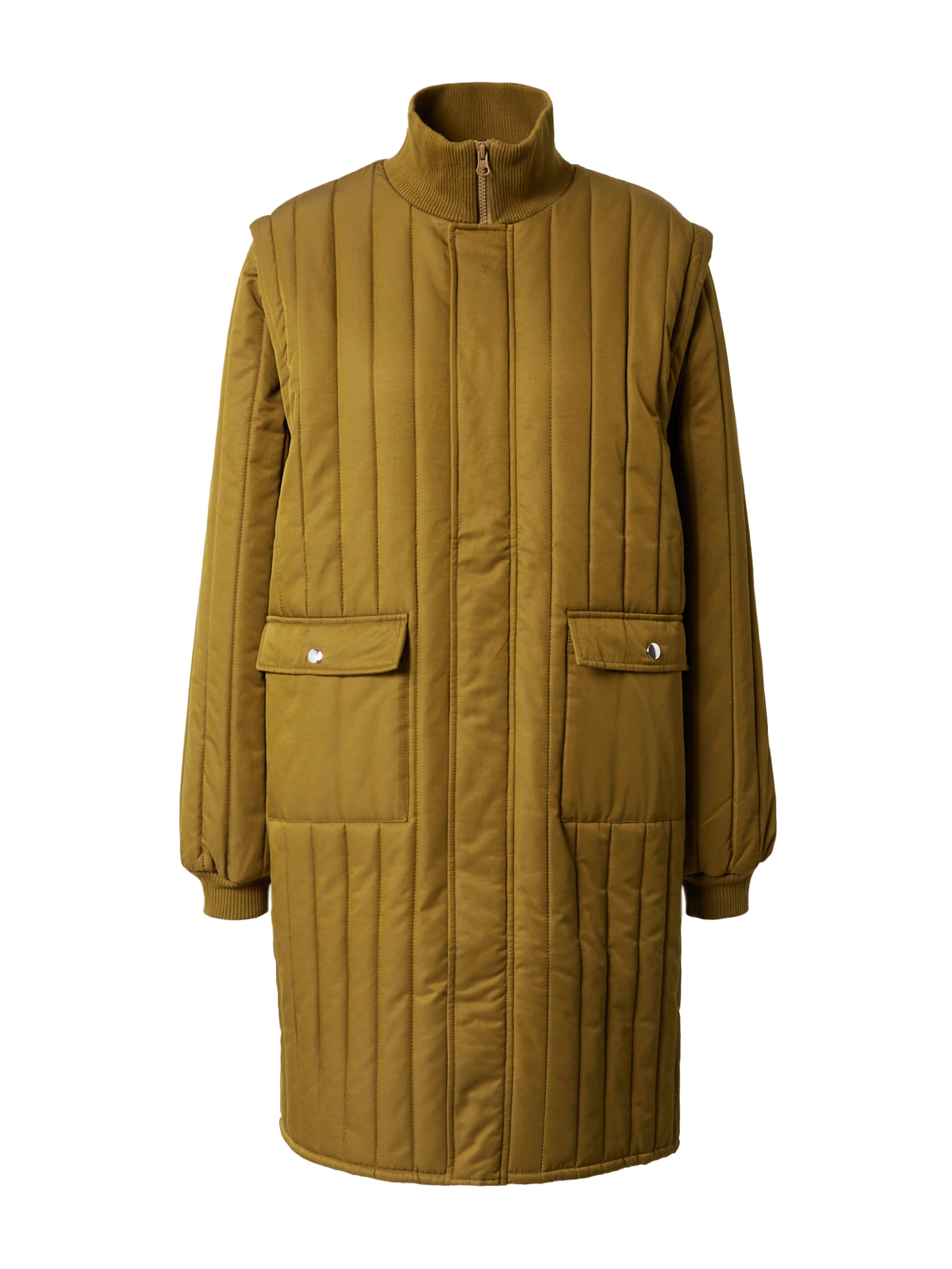 MADS NORGAARD COPENHAGEN Χειμερινό παλτό 'Soltau' σε καφέ: μπροστά