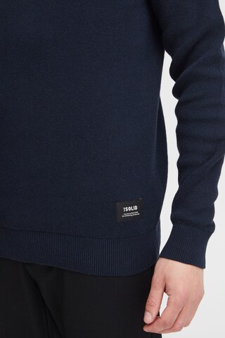 Pullover 'kaynel' di !Solid in blu