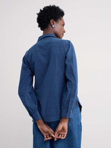 Seasalt Cornwall Blouse 'Isla' in Blue