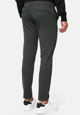 JEFF Slimfit Chinohose Burch' in Grün